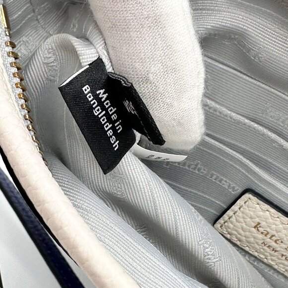 Kate Spade KH164 Ava Colorblock Pebbled Leather Swingpack Crossbody Bag NWT - Picture 14 of 16